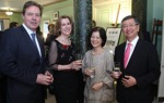Guests celebrate The HALO Trust's 30th anniversary during a drinks reception at Dover House