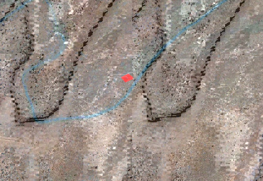 Satellite image of minefields along the Lomba valley