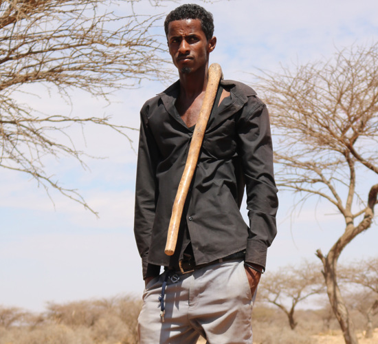 Goat herder, Abdul Nasser 