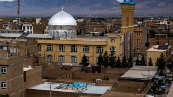 Scenic shot of Jebrail Mosque 10 years after mine clearance