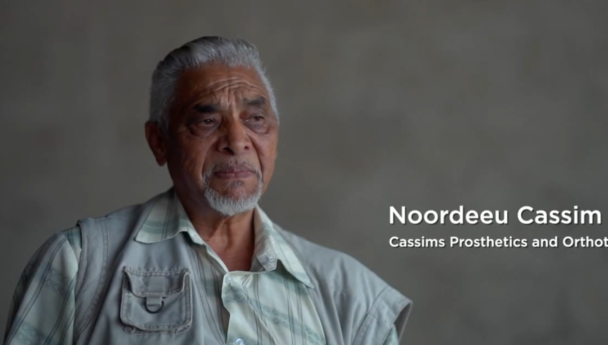 Supporting landmine survivors
