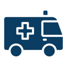 Icon of an ambulance