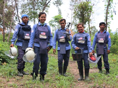 Link to Congress Funds Demining in FY24 Budget