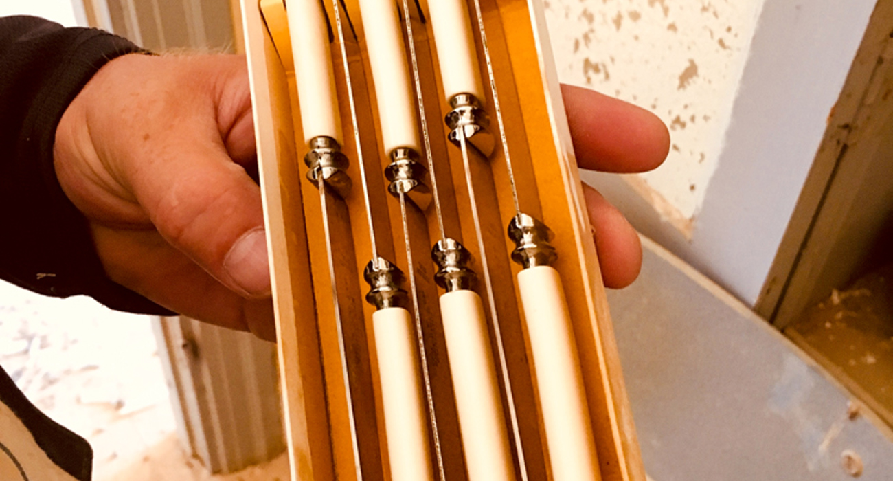 A collection of old butter knives