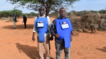 Congressional staffers visit HALO in the Horn of Africa, learn about demining and malnutrition