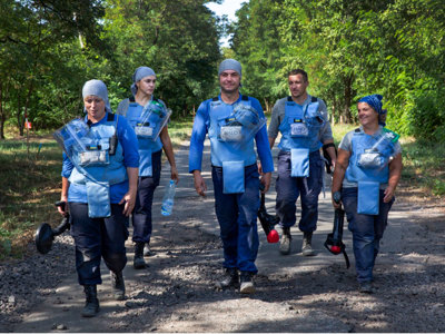 Link to Life In Ukraine Depends On Clearing The Mines
